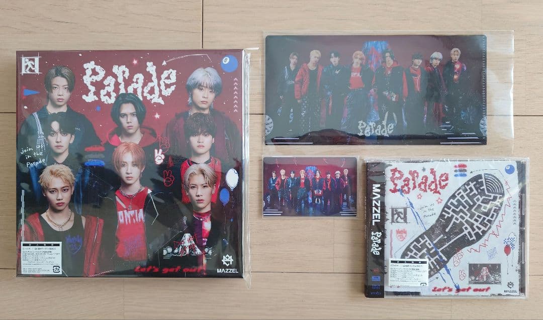MAZZEL「Parade」 MUZEUM盤・通常盤