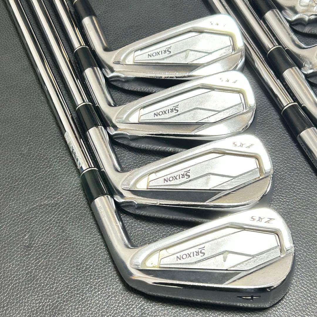 スリクソン ZX5 アイアン 4-AW 8本セット NSPRO S レア構成