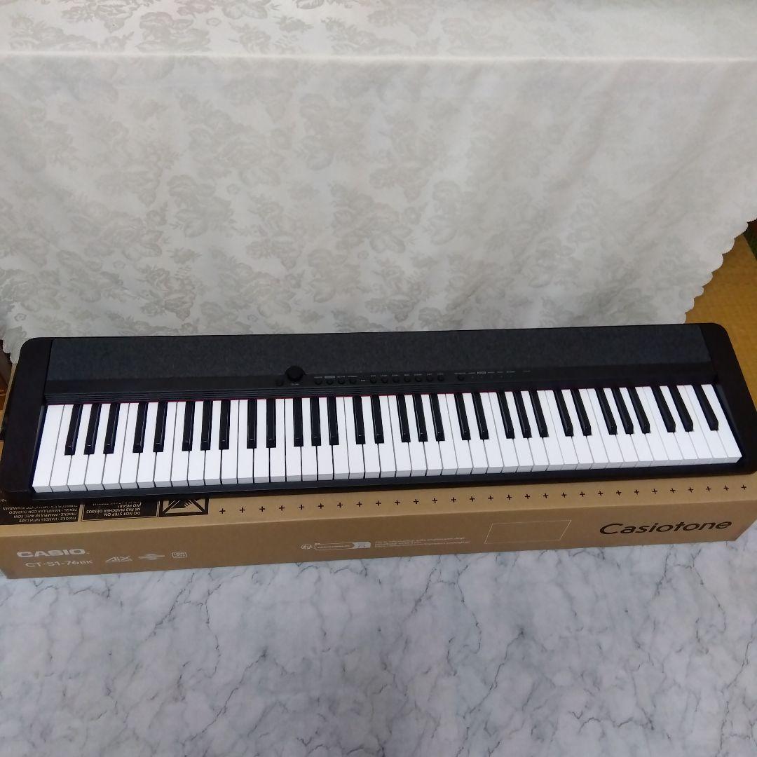 CASIO Casiotone CT-S1-76BK 76鍵盤