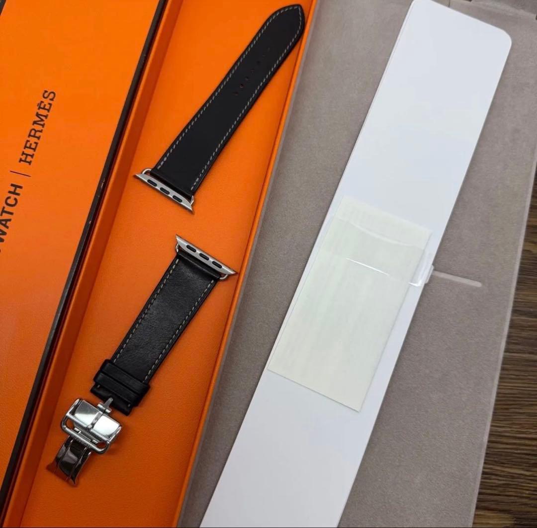 2248 Apple Watch エルメス　エベンヌ　ディプロイアントバックル