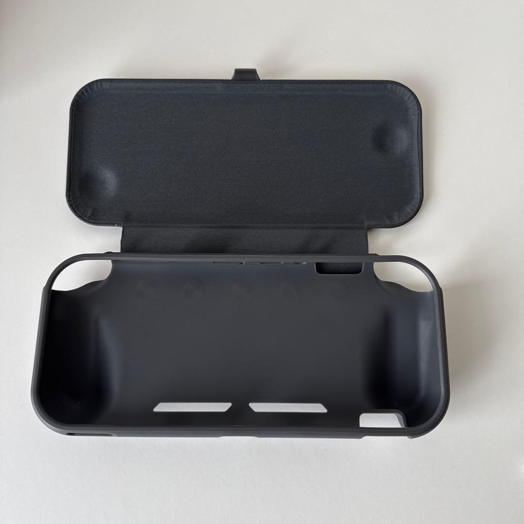 【極美品】Nintendo Switch Lite本体 グレー + ケース付