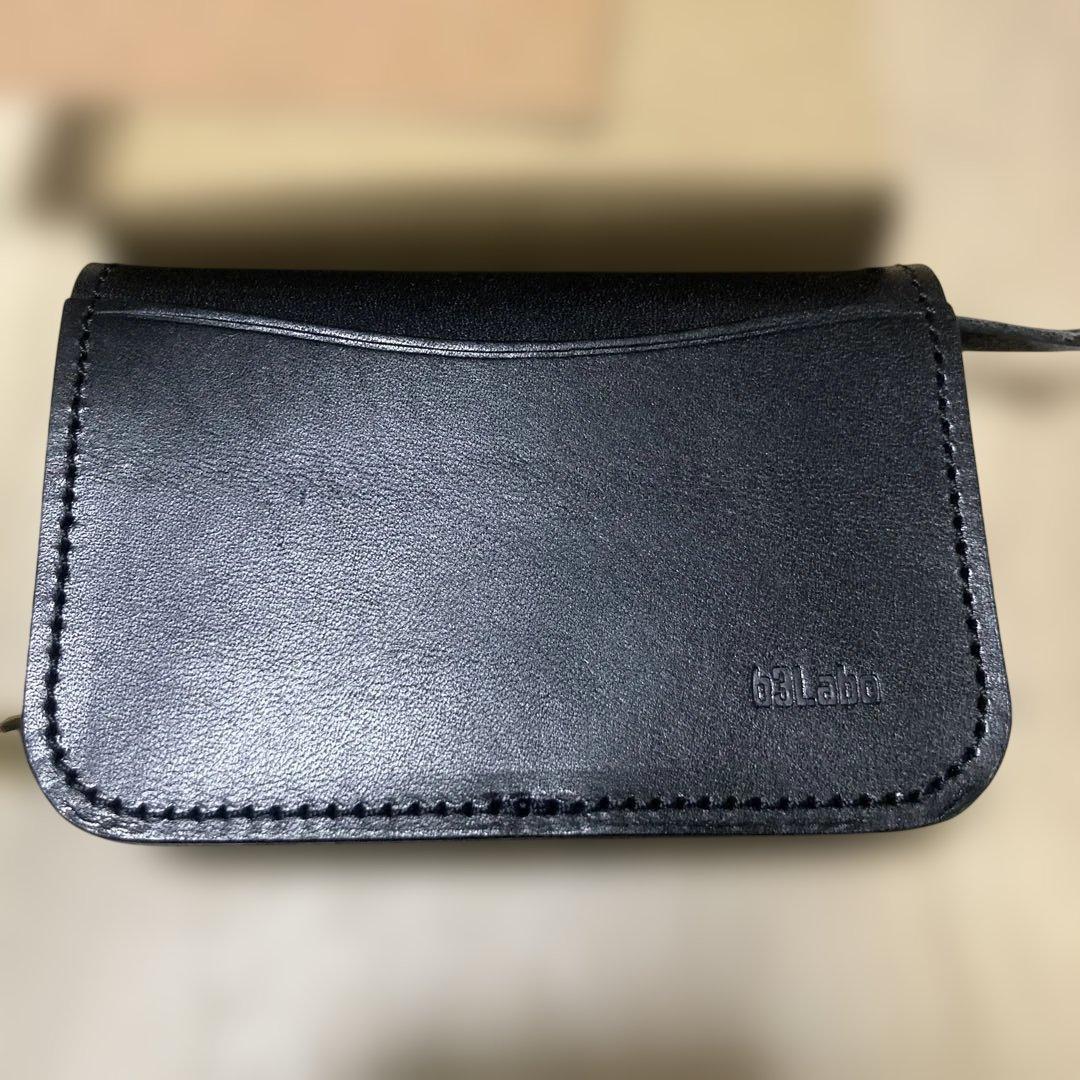 b3labo ビースリーラボ ミニトラッカーウォレット　ブラック