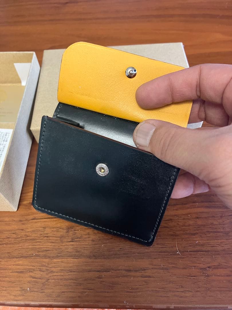 GANZO エイボン マネークリップ　グリーン