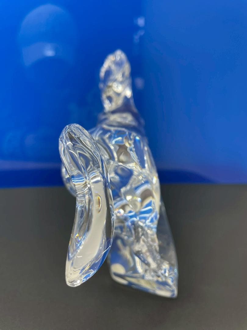 A◆Baccarat　バカラ　クリスタル　馬　オブジェ　置物　インテリア　美品