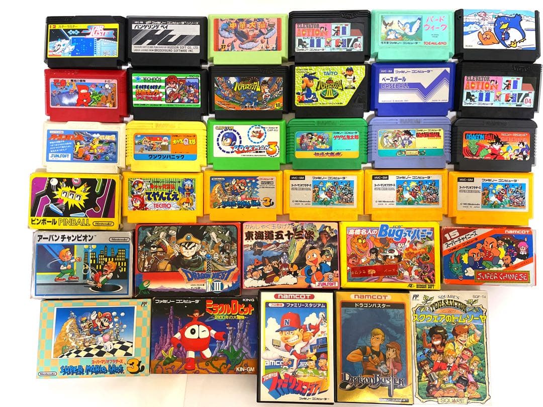 ファミコン　ソフト　セット　まとめ売り
