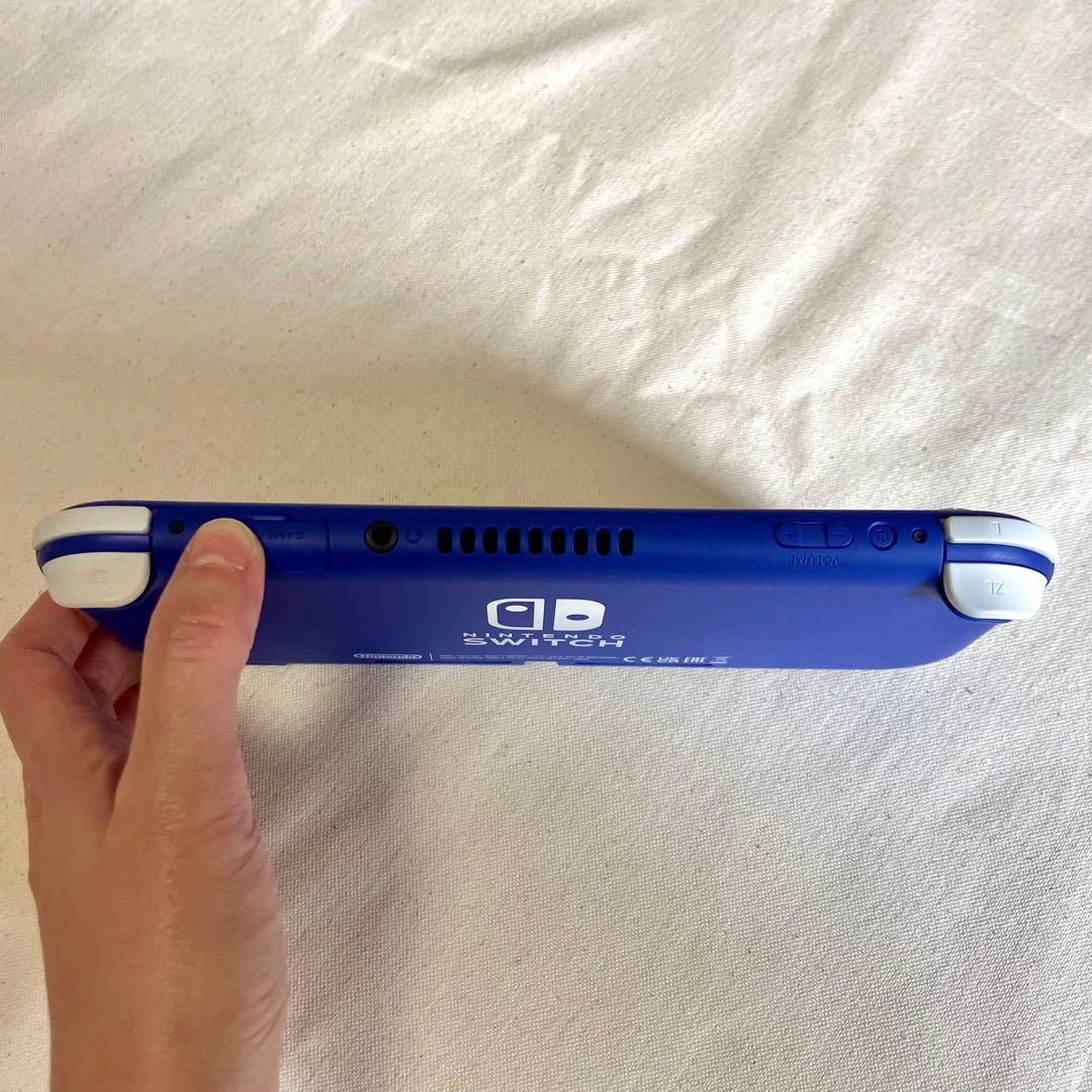 【美品】Nintendo Switch Lite ブルー 本体 付属品あり