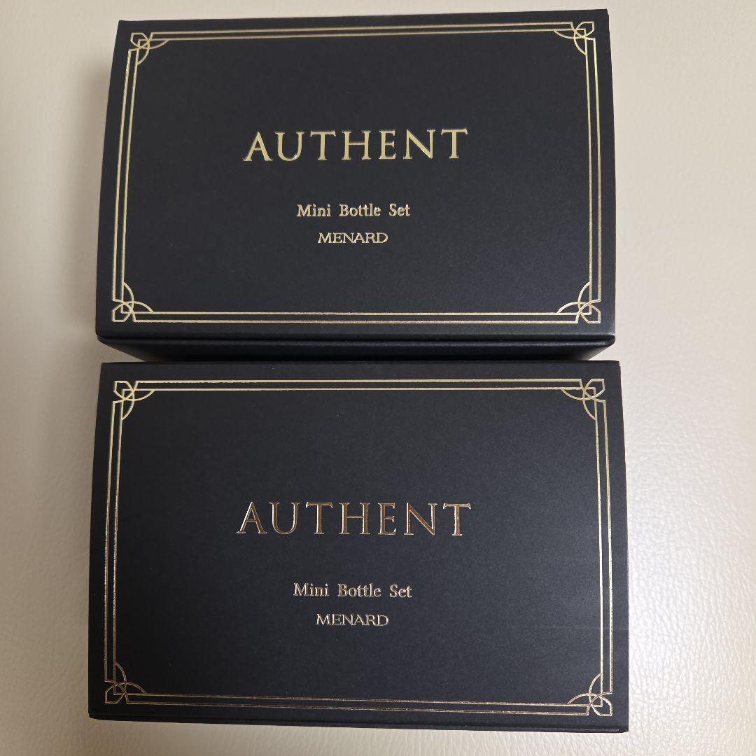 AUTHENT 　2箱セットオーセントミニボトルセット