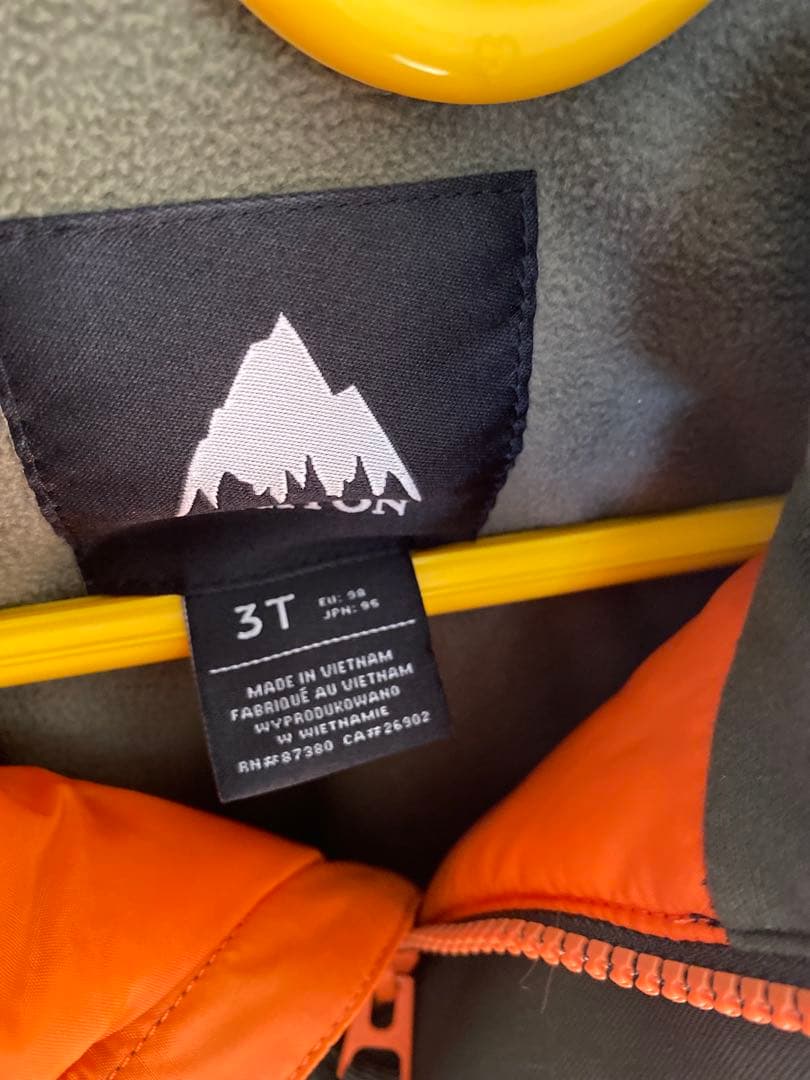 BURTON 子供用スキーウェア 3T