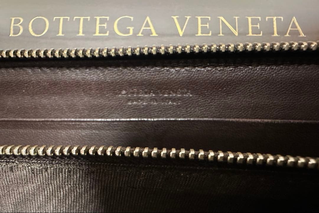 【付属品付】ボッテガヴェネタ ラウンドファスナー/ラム/ゴールド/黒/3️⃣✨✨✨