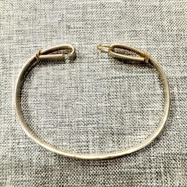 Tiffany&Co. ティファニー　バングル/ブレスレット　925/K18YG