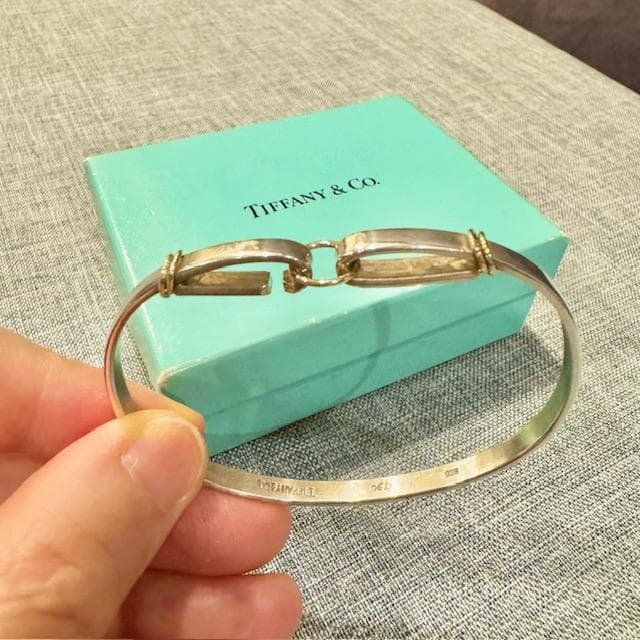 Tiffany&Co. ティファニー　バングル/ブレスレット　925/K18YG