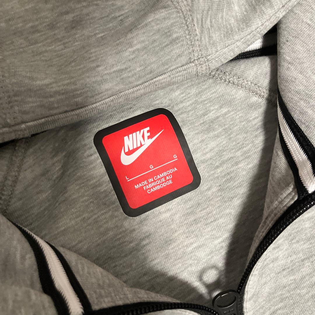 Nike テックフリース グレー 上160 下S セットアップ