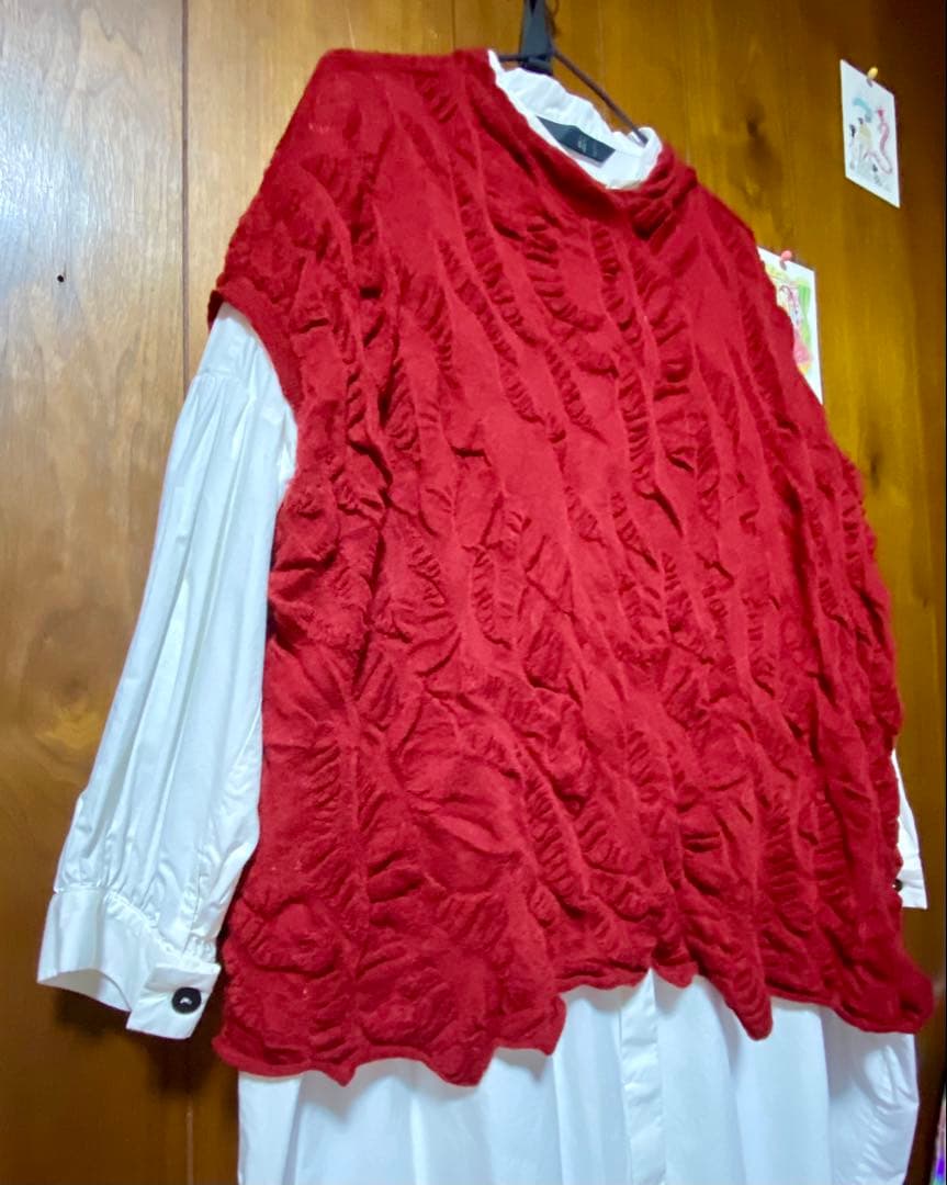 萠　MOYURU ロングシャツチュニック&ベスト