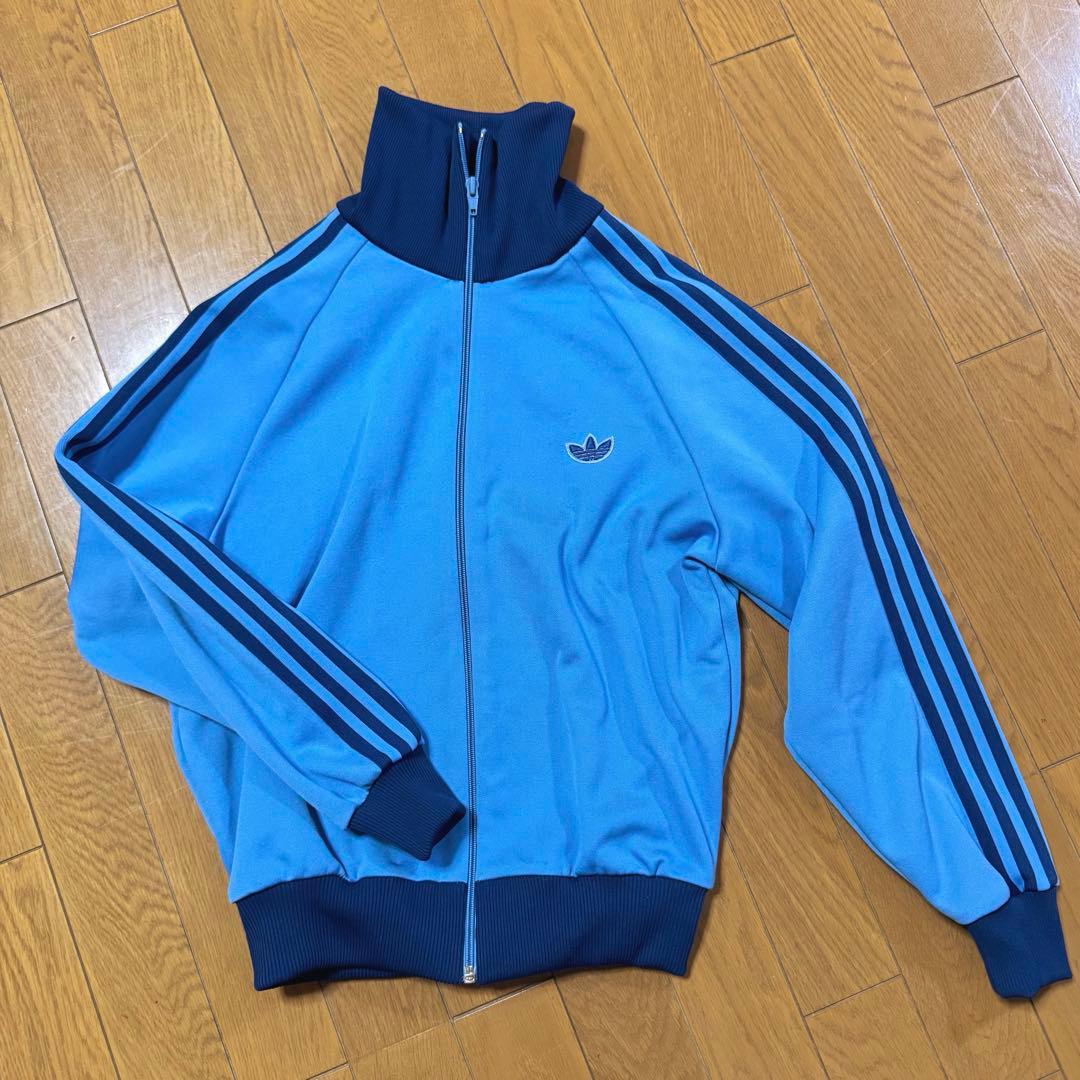 70s adidas トラックジャケット ADS-4Fジャージ デサント製