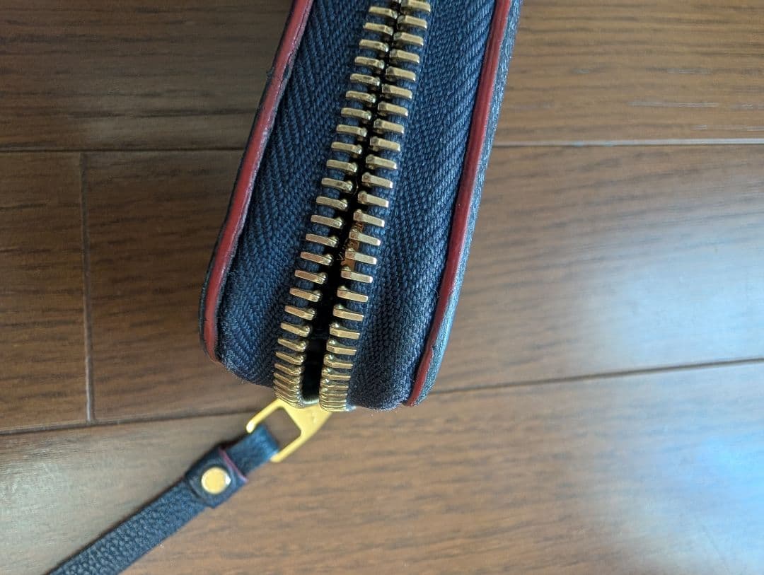 ルイヴィトン アンプラント マリーヌルージュ ジッピーウォレット 財布 長財布