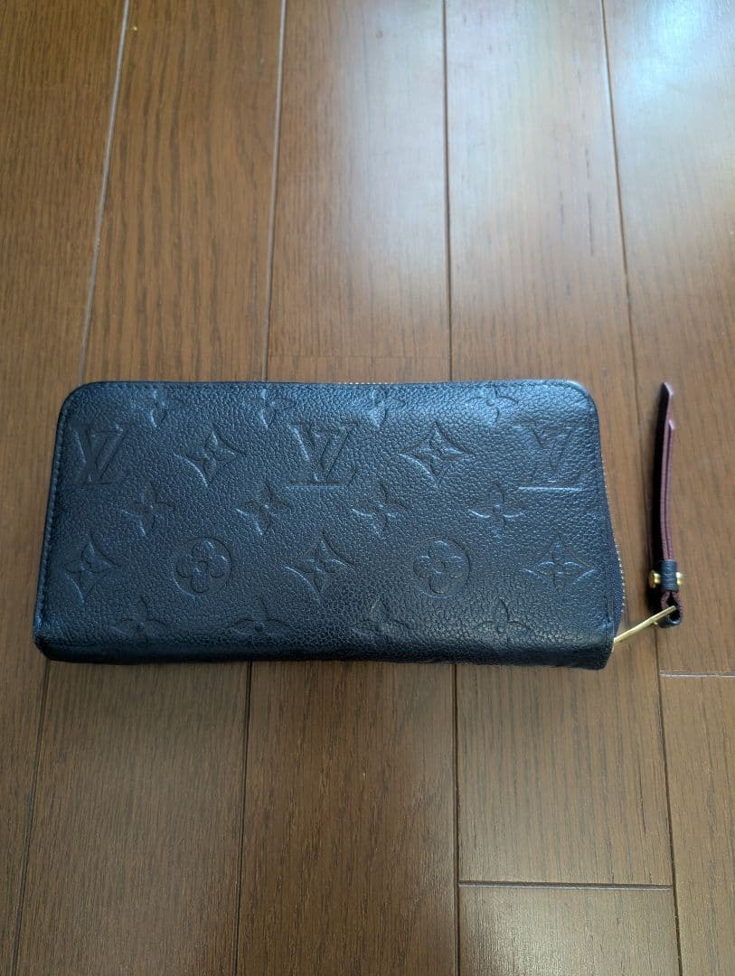ルイヴィトン アンプラント マリーヌルージュ ジッピーウォレット 財布 長財布