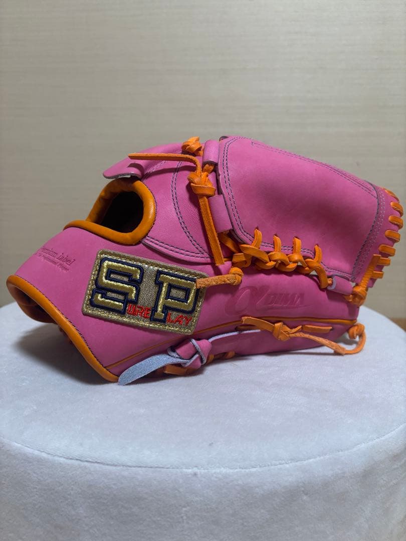 Sure Play 軟式投手用グラブ ピンク 鈴木翔太モデル
