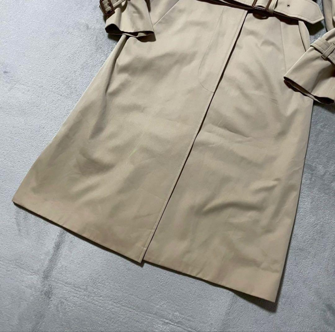 Aquascutam アクアスキュータム トレンチコート チェック コットン