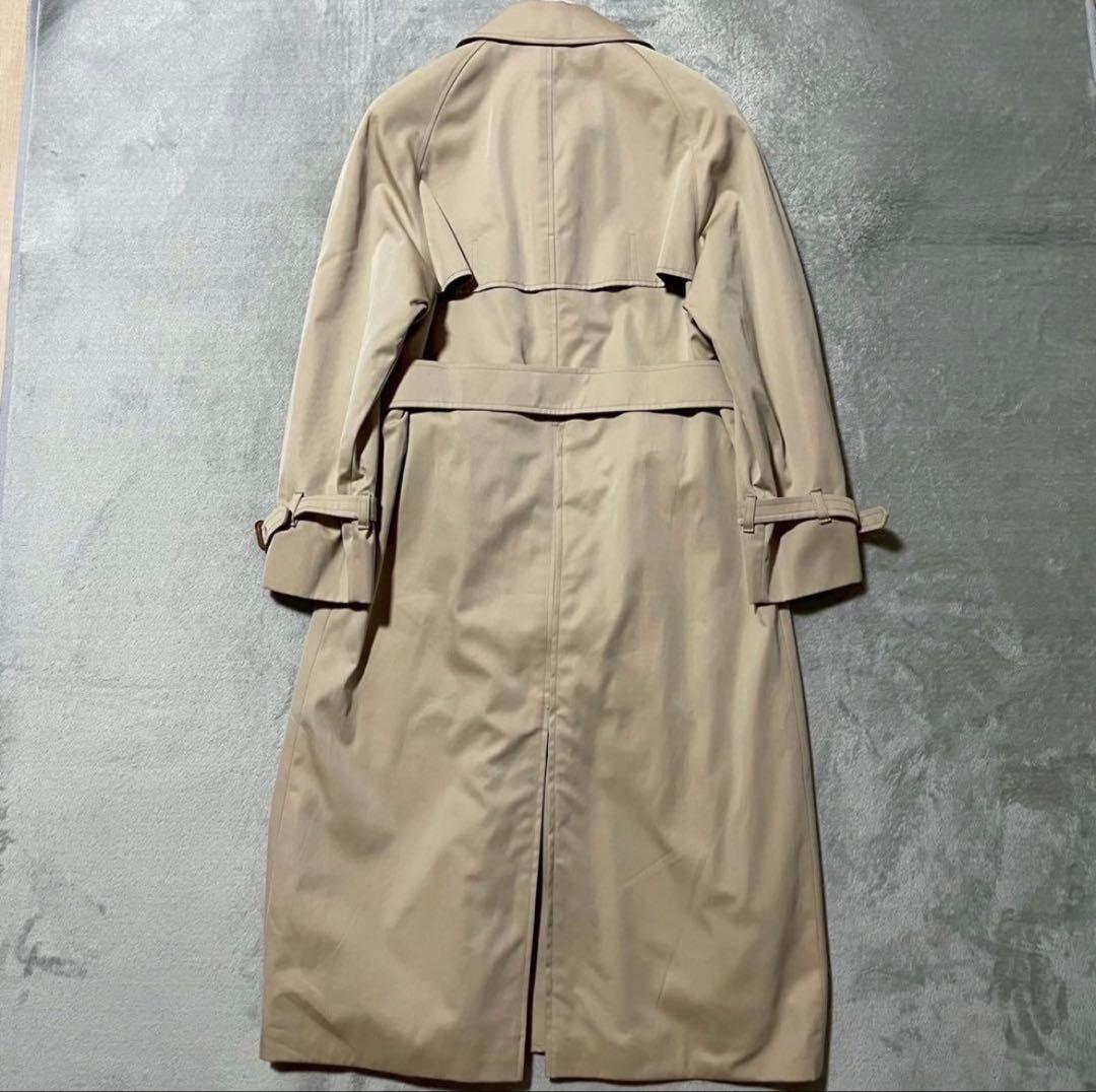 Aquascutam アクアスキュータム トレンチコート チェック コットン