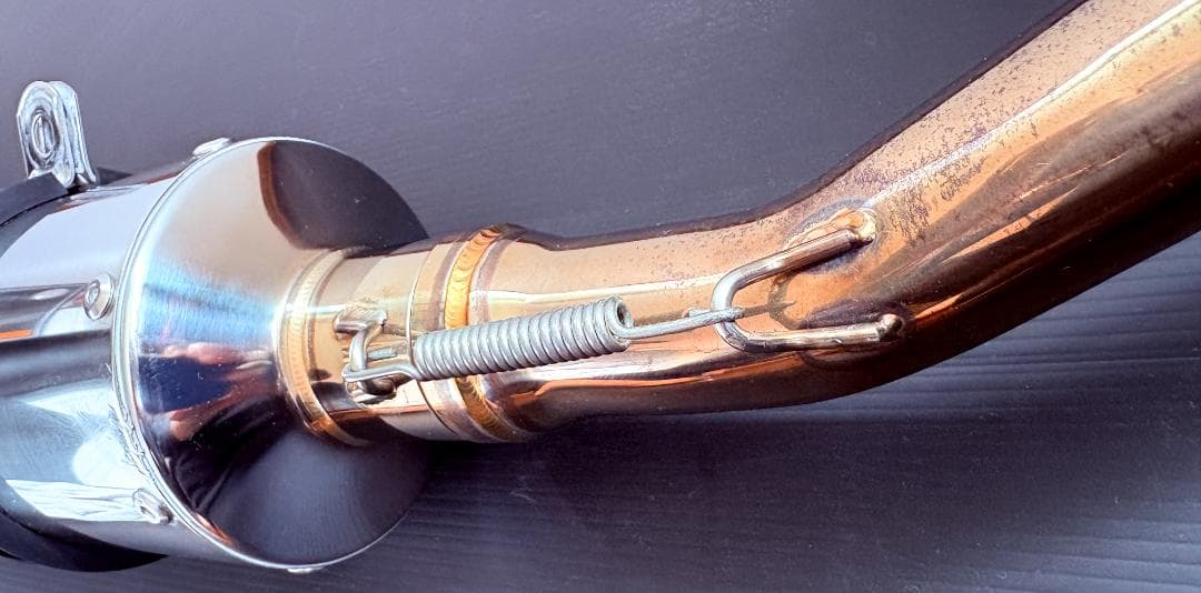 アクシスZ （SED7J)用　BEAMSマフラー＆マルチマウントバー＆ミラー