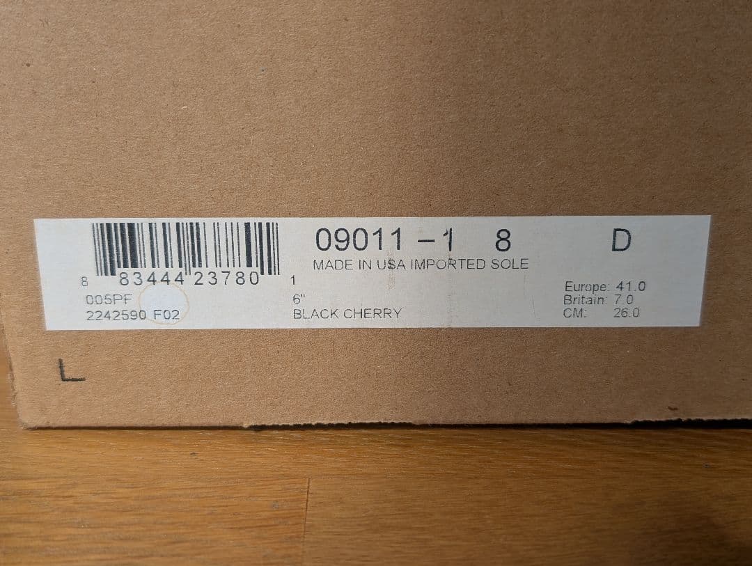 RED WING ベックマン 9011 サイズ26cm