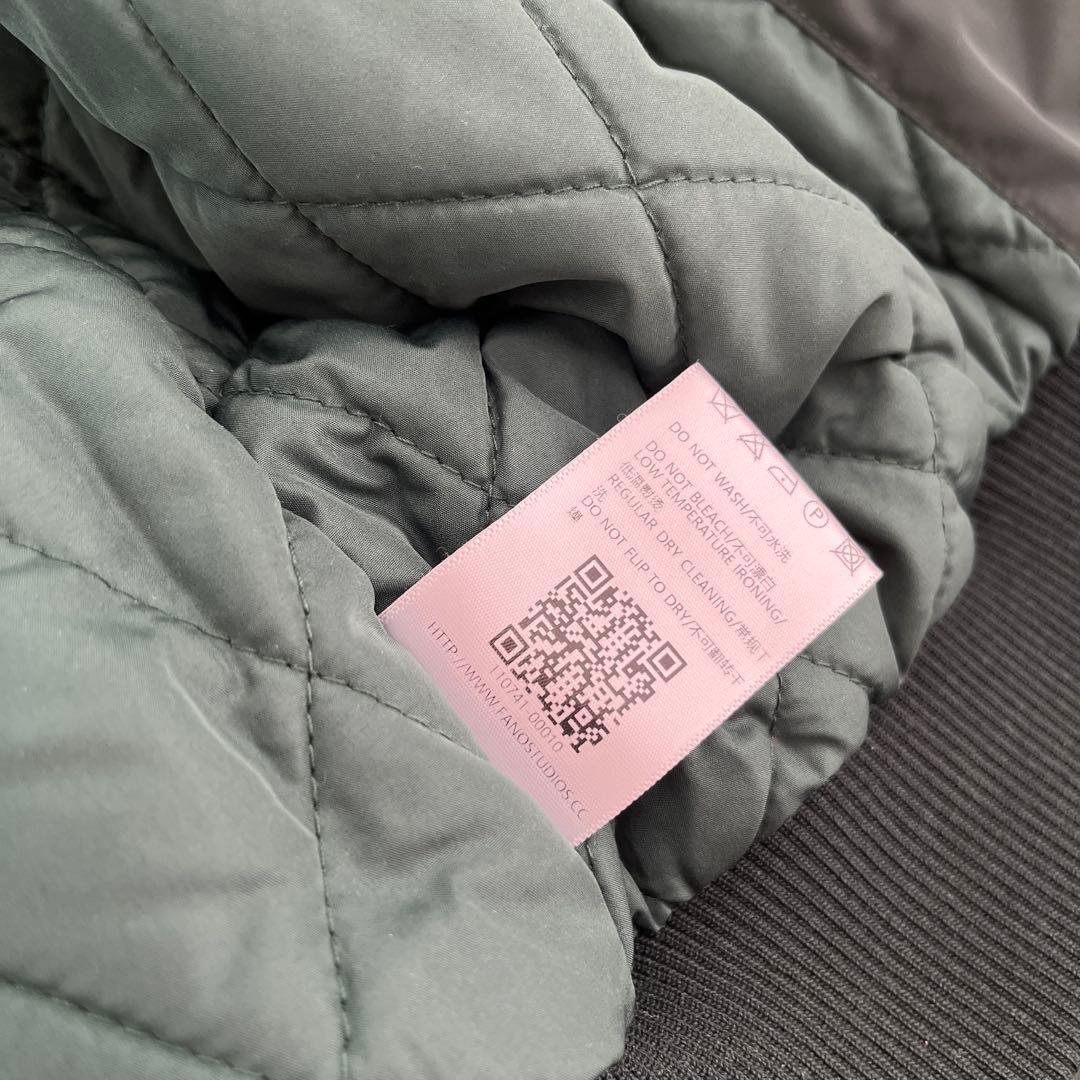 Fano Studios 中綿入りスカジャン　グリーン