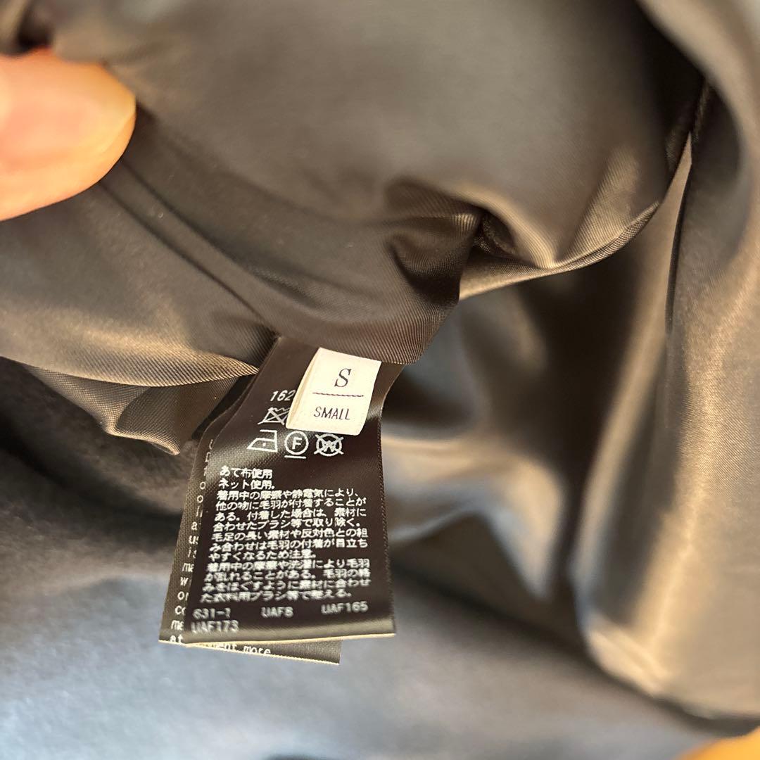 BEAUTY&YOUTH MANTECO ミドルノーカラーコート　ブラック