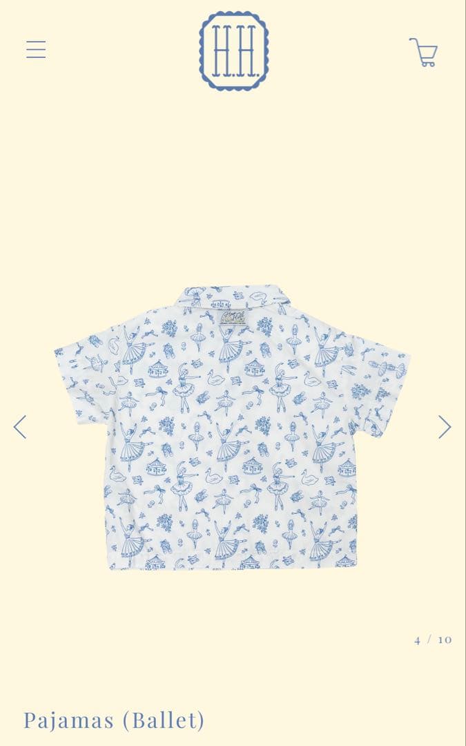 house on the hill baby Ballet柄　80cm