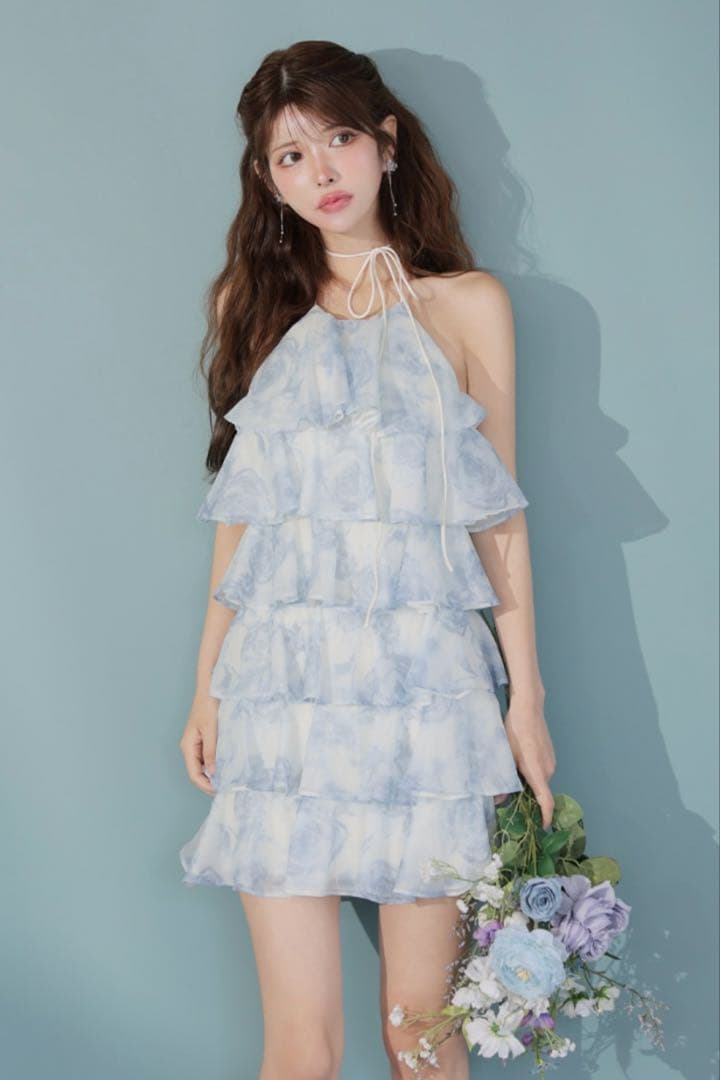 ROBE de FLEURS ローブドフルール　キャバドレス　Sサイズ