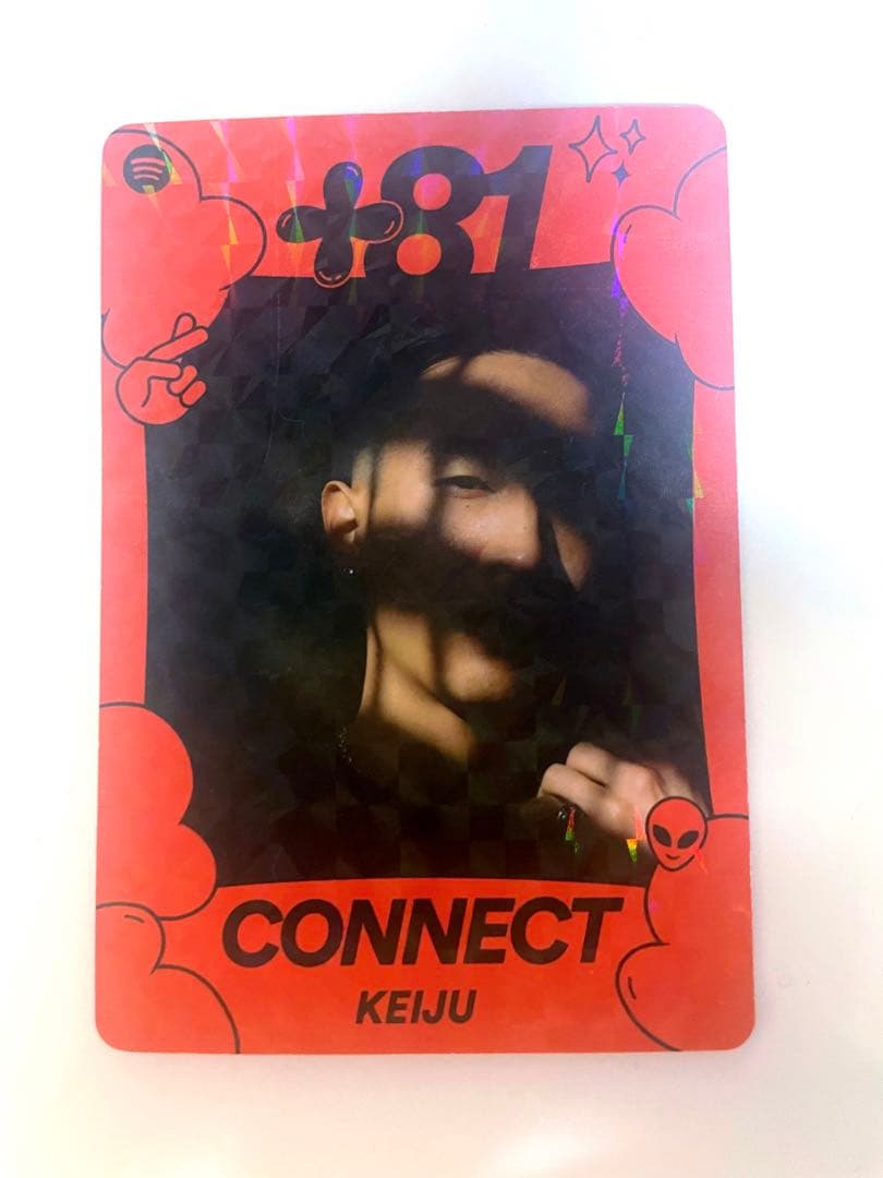 popyours トレカ　KEIJU