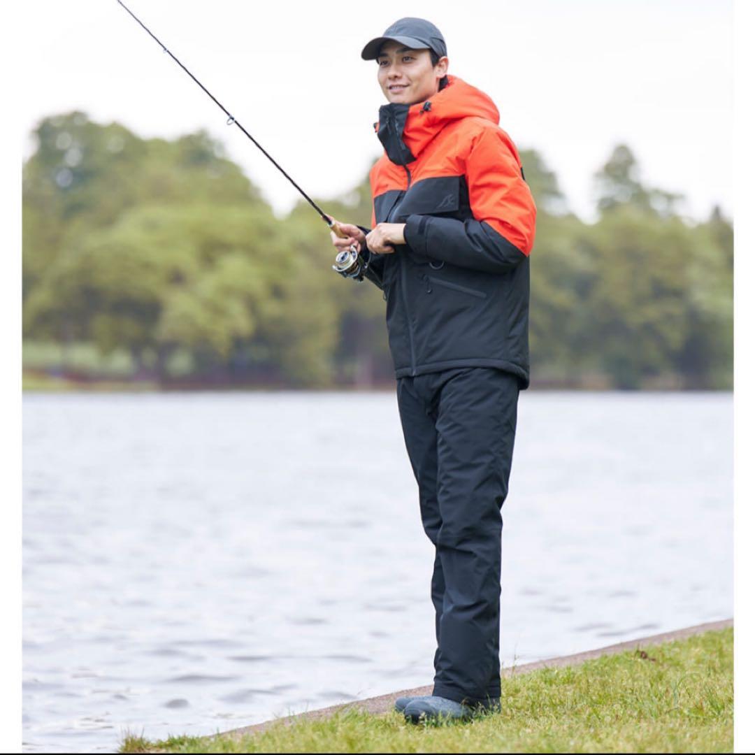 ワークマン　値下げ不可　イージス防水防寒スーツ　オレンジ5L