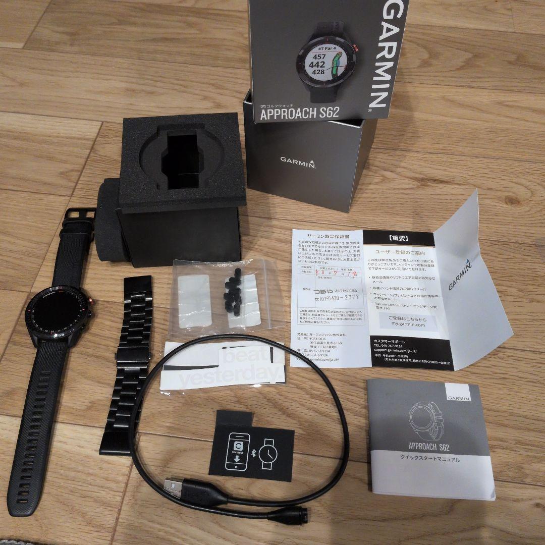 Garmin Approach S62 GPSゴルフウオッチ