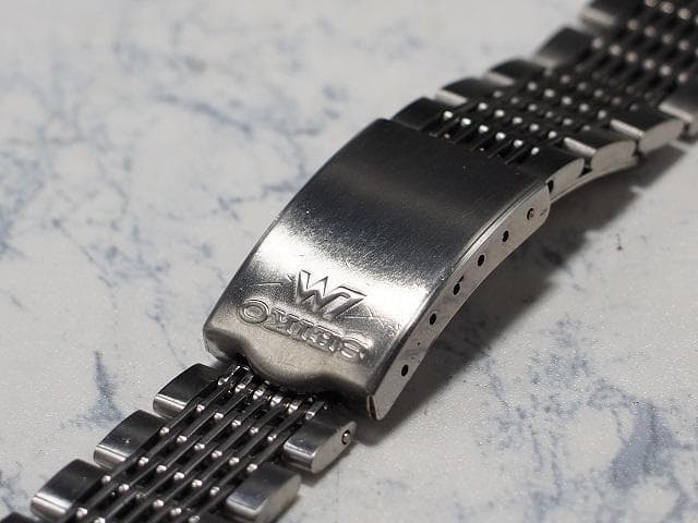 SEIKO ロードマチック 純正ステンレスベルト 18mm 【RO059】