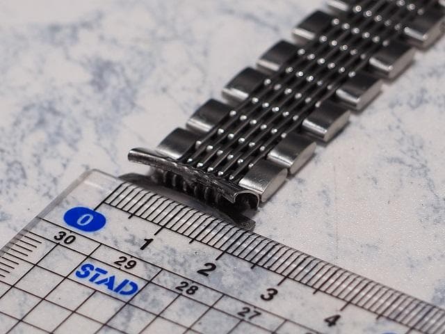 SEIKO ロードマチック 純正ステンレスベルト 18mm 【RO059】