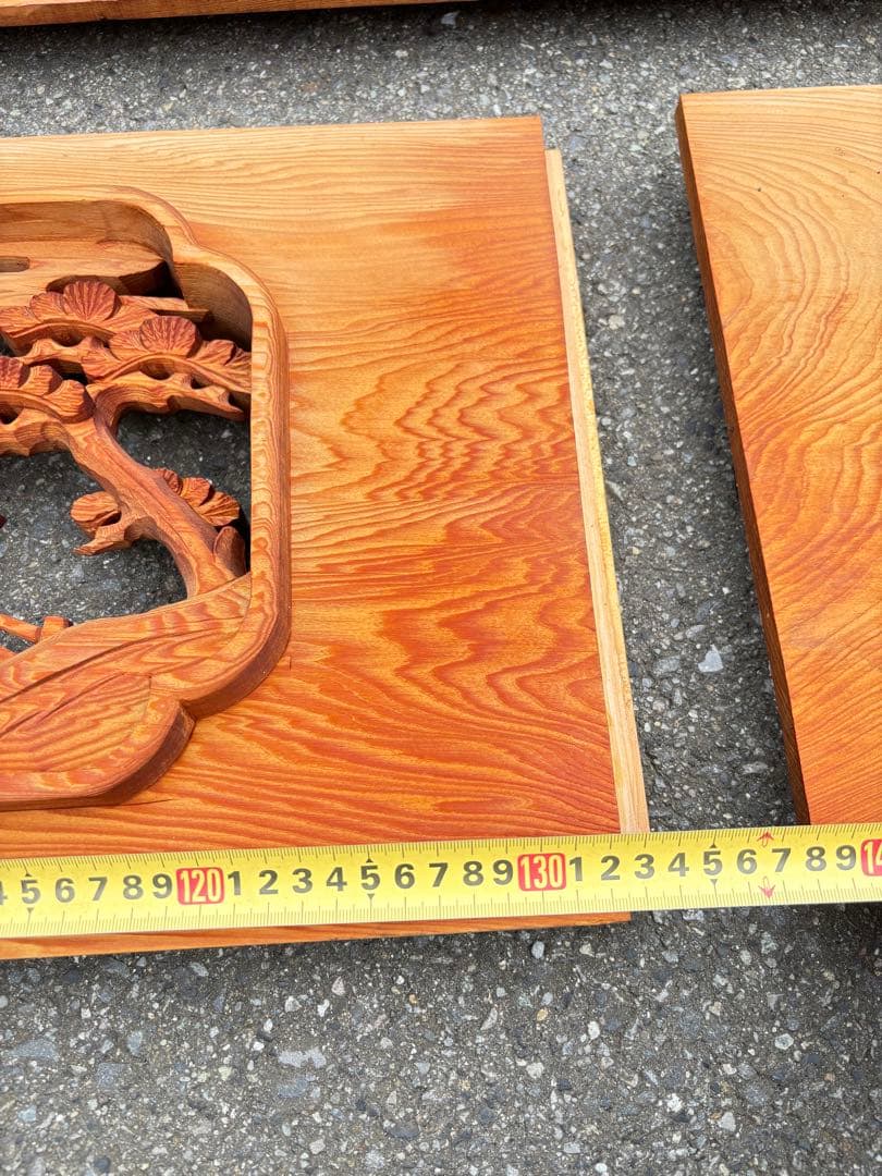 T.K　秀峰作　欄間　2セット