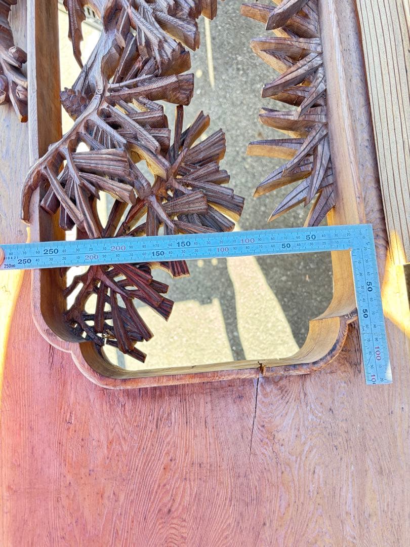 T.K　秀峰作　欄間　2セット