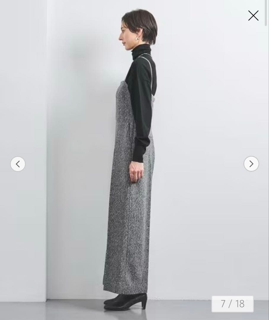 【専用】UNITED ARROWS★未使用 ネップ キャミオールインワン★タグ付