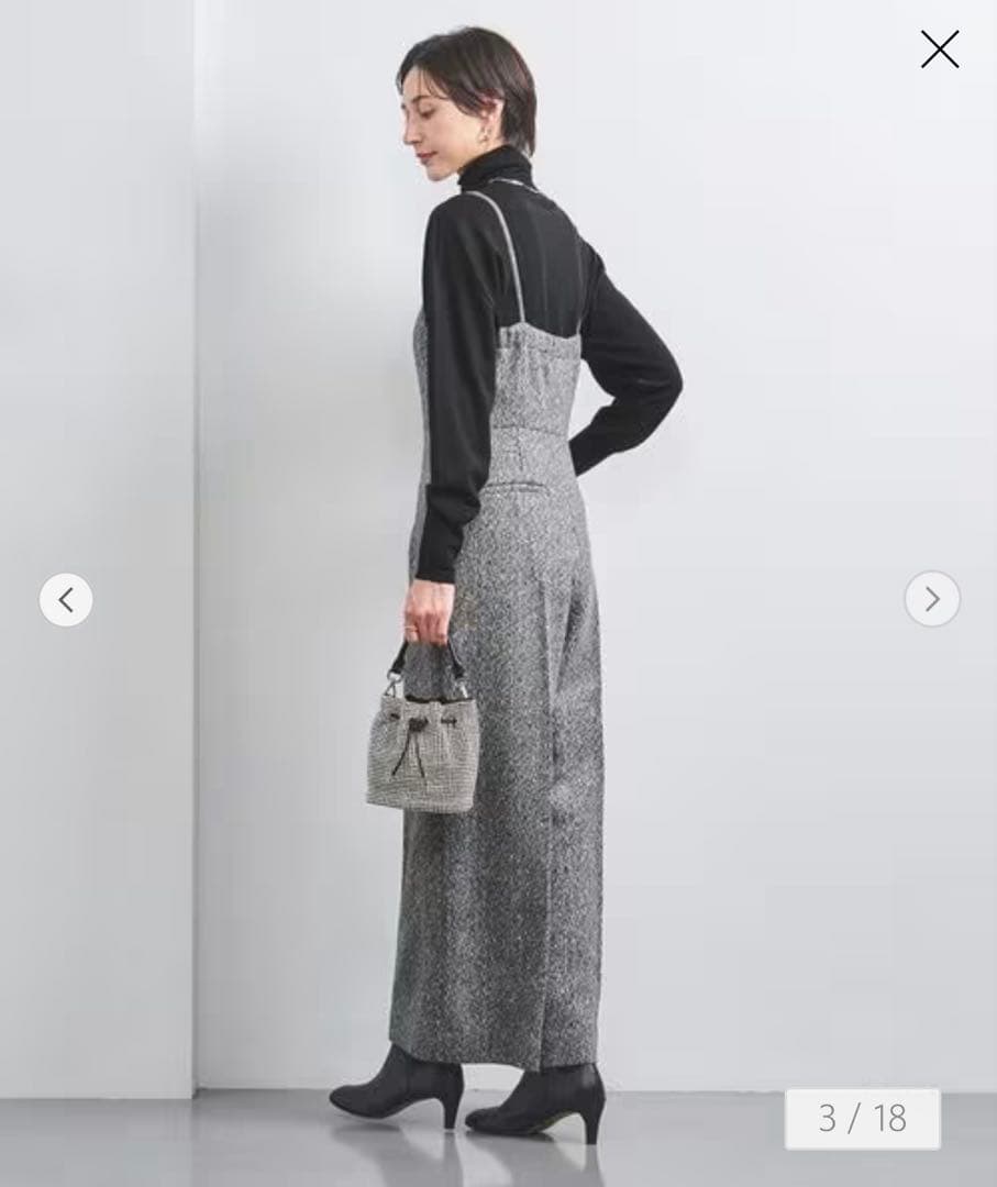 【専用】UNITED ARROWS★未使用 ネップ キャミオールインワン★タグ付