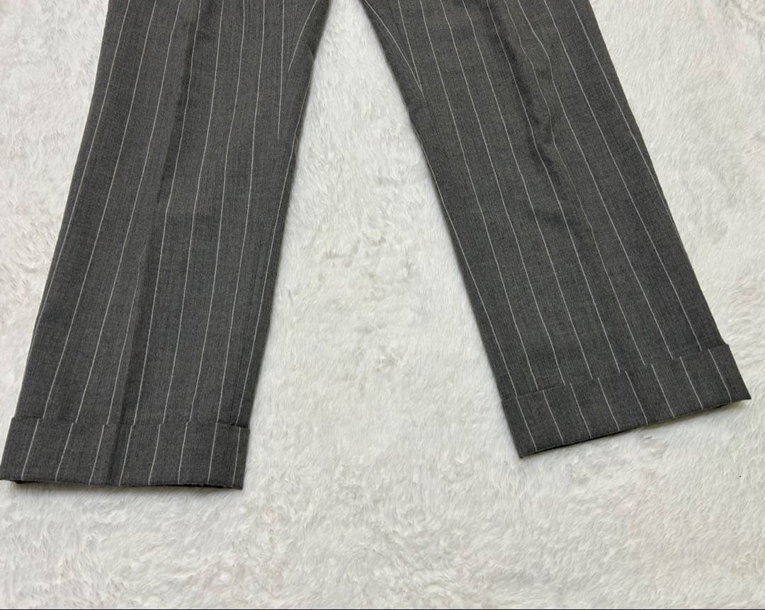 ラルフローレン パープルレーベル スラックス ストライプ パンツ