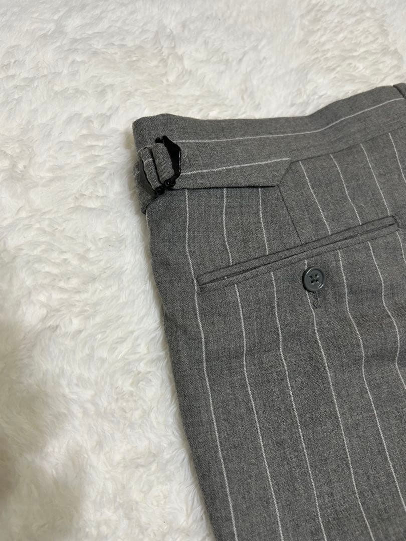 ラルフローレン パープルレーベル スラックス ストライプ パンツ