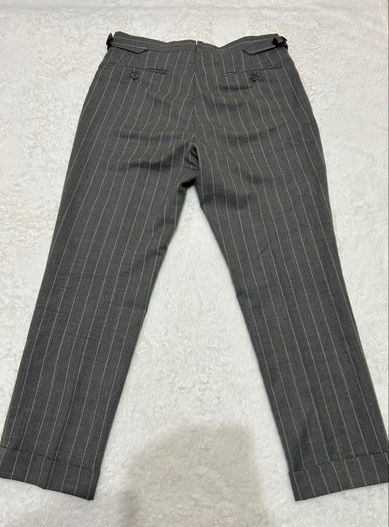 ラルフローレン パープルレーベル スラックス ストライプ パンツ