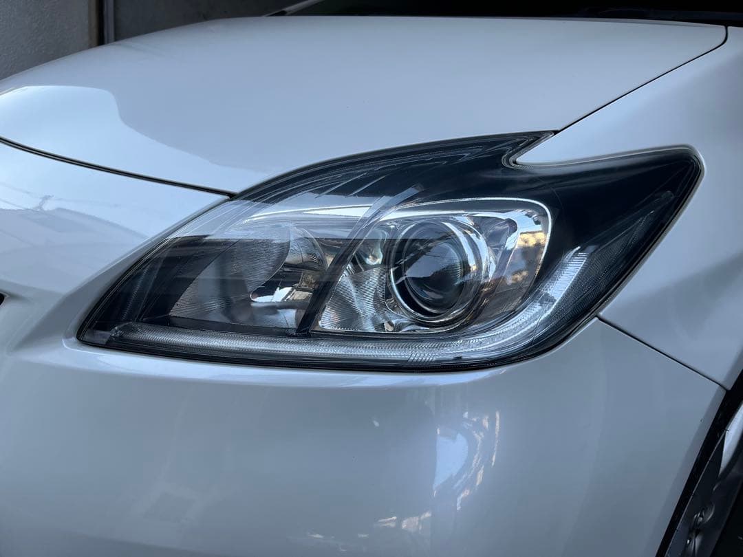 【ハミ】プリウス30純正後期HIDヘッドライト 専用ハーネス　バラスト付