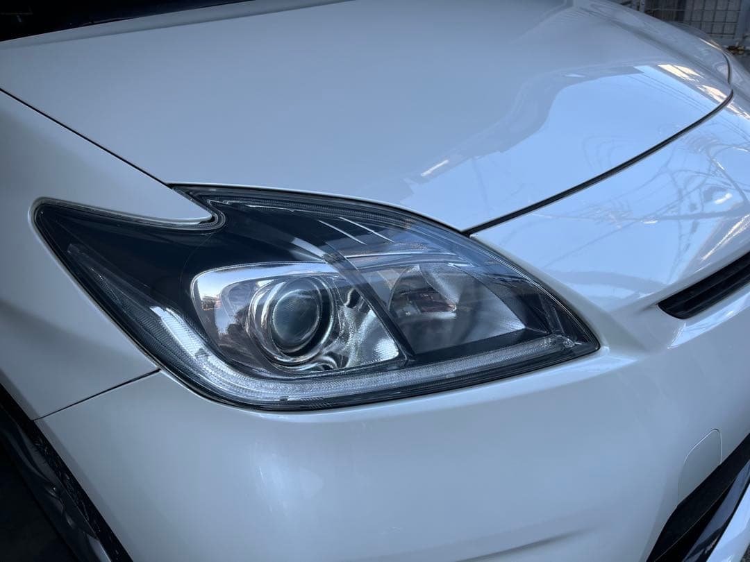 【ハミ】プリウス30純正後期HIDヘッドライト 専用ハーネス　バラスト付