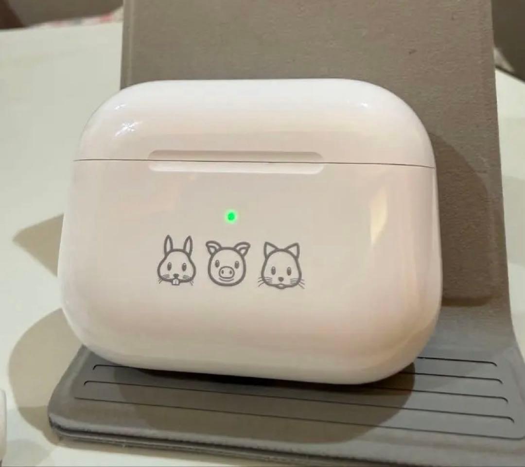 AirPods pro 2 第二世代 動物イラスト付きケース 本体