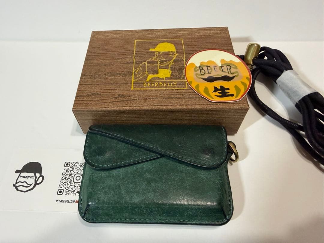BEERBELLY FES コンパクト財布　ペトローリオ　　ビアケース