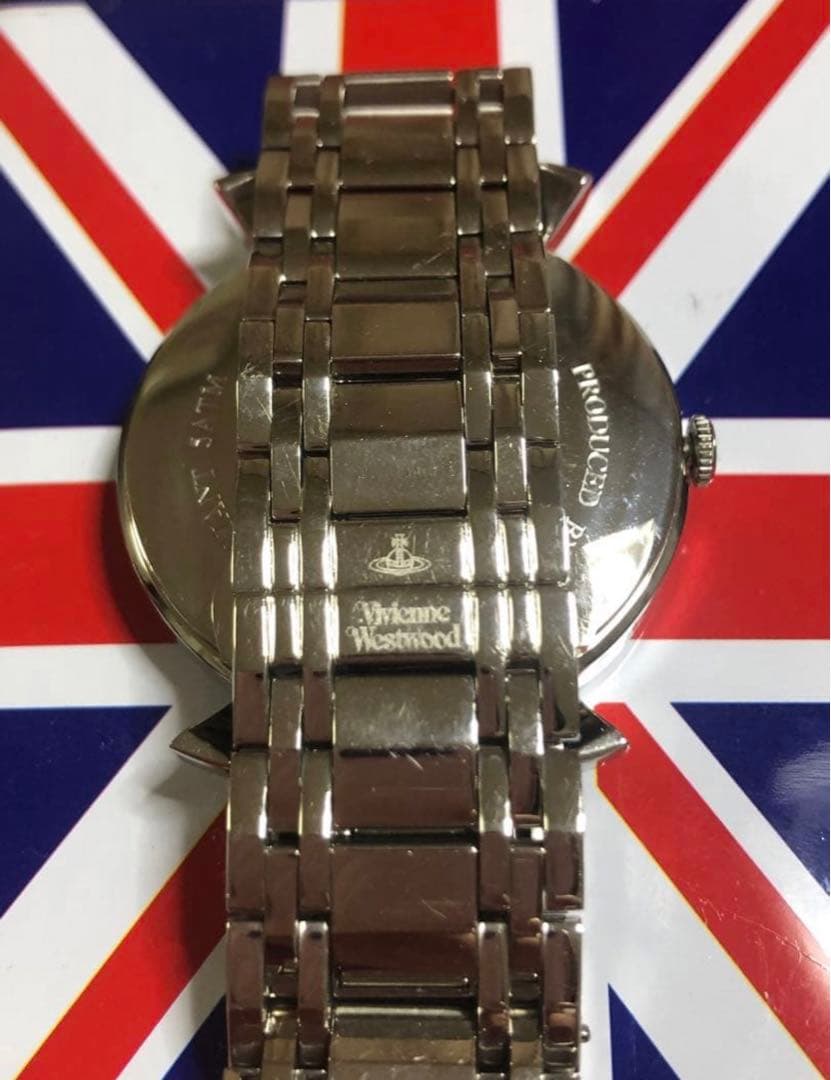 vivienne westwood オーブ柄　ブラックカラー　電池交換済
