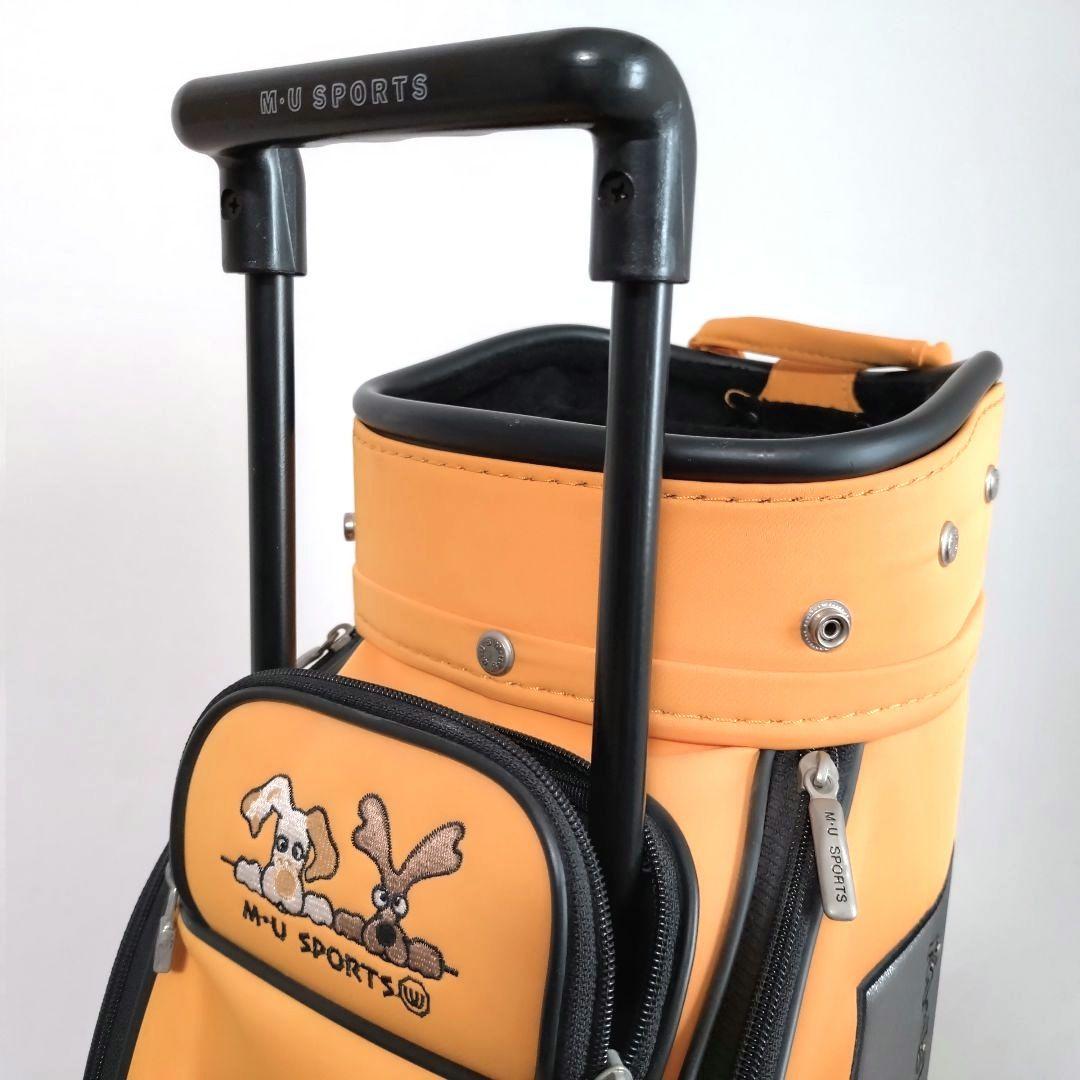 美品　M·U SPORTS　キャディバッグ　MUスポーツ　ゴルフバッグ