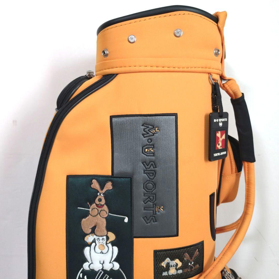 美品　M·U SPORTS　キャディバッグ　MUスポーツ　ゴルフバッグ