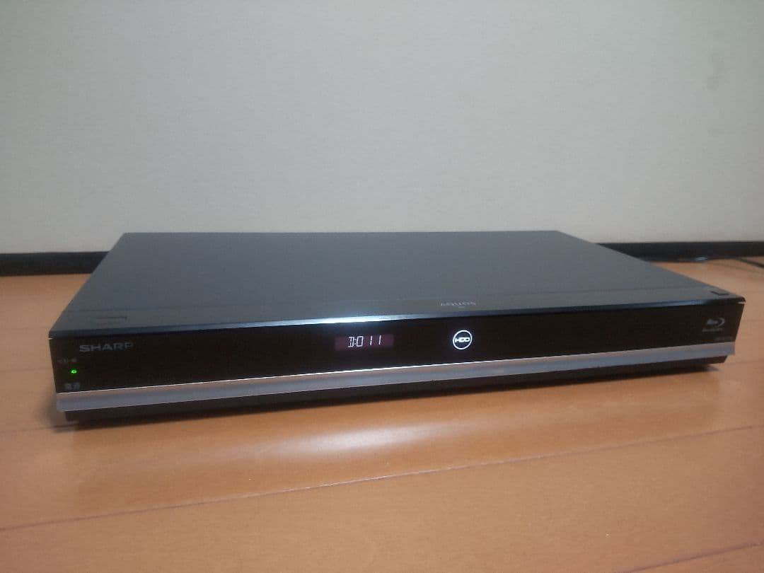 シャープ　AQUOS　BD―W1700 1TB プチメンテ済み
