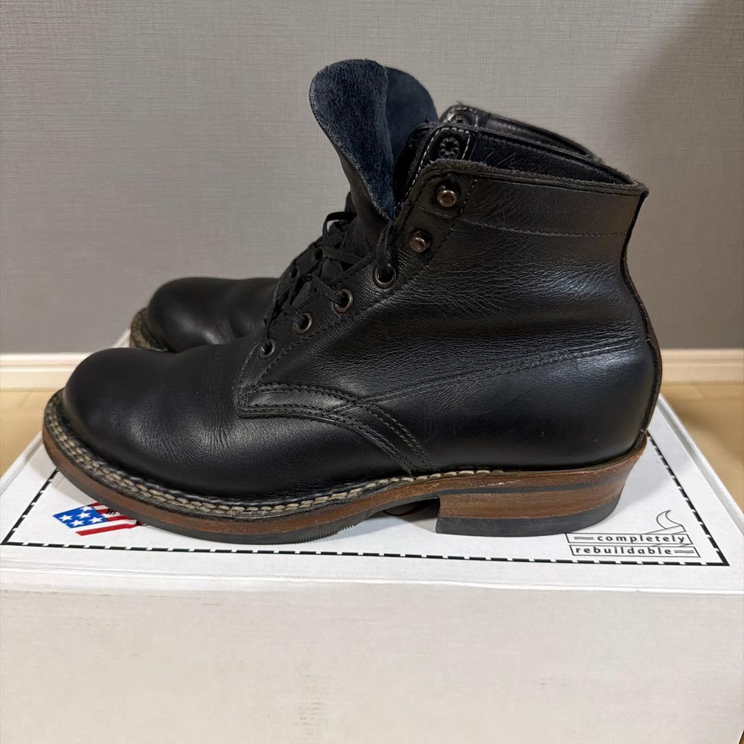 ホワイツブーツ　セミドレス　2332-w ブラック　E ウィズ　25.5